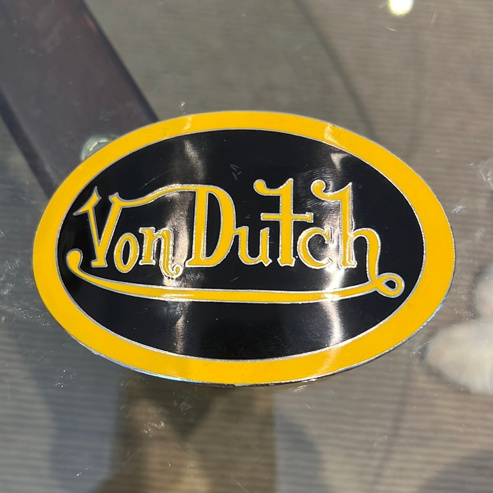 Vintage new King Baby licensed Von Dutch buckle circa 2003